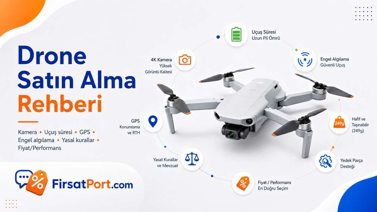 Drone Alırken Bilmeniz Gerekenler: Eğlencelik Oyuncak mı, Ciddi Kamera mı?