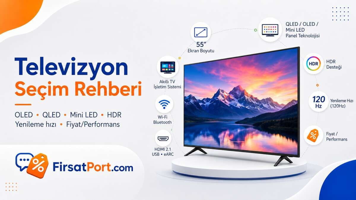 Televizyon Alırken Sadece İnç Yetmez: Ev İçin Doğru TV Nasıl Seçilir?
