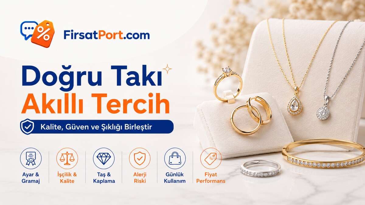 Altın ve Gümüş Takı Alırken Nelere Dikkat Edilmeli? Ayar, İşçilik, Kaplama ve Fiyat-Performans Rehberi
