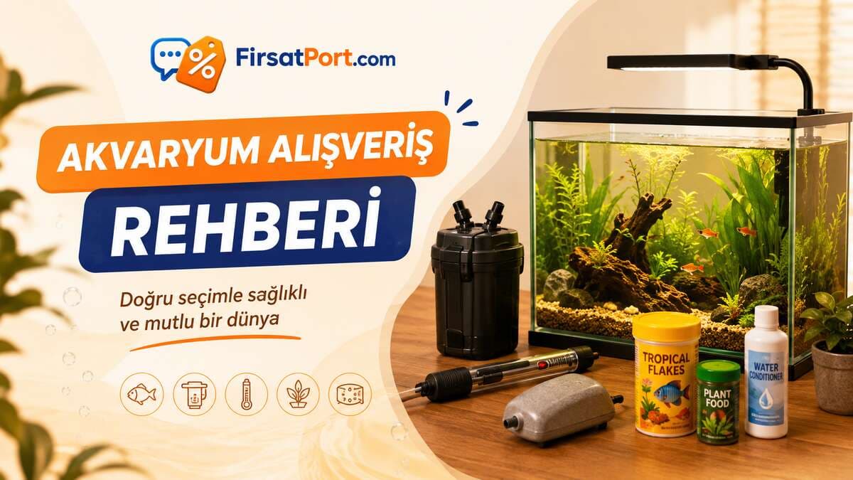 Balık ve Akvaryum Ürünleri Rehberi: Akvaryum, Filtre, Yem, Isıtıcı, Aydınlatma ve Fiyat-Performans Seçimi