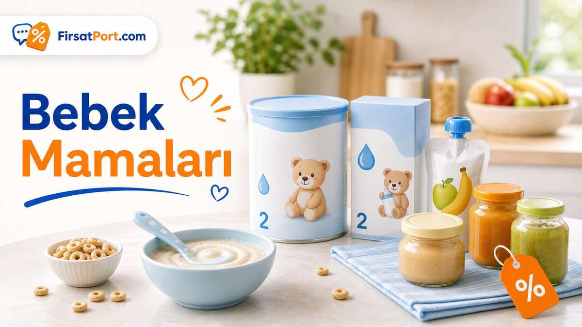 Bebek ve Çocuk Mamaları Rehberi: Formül Mama, Devam Sütü, Kavanoz Mama, Püre, Ek Gıda ve Fiyat-Performans Seçimi