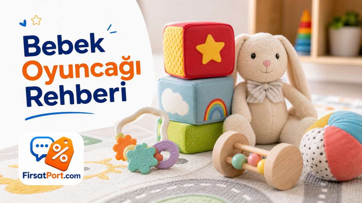 Bebek Oyuncakları Rehberi: Yaşa Uygun, Güvenli, Eğitici ve Fiyat-Performans Oyuncak Seçimi