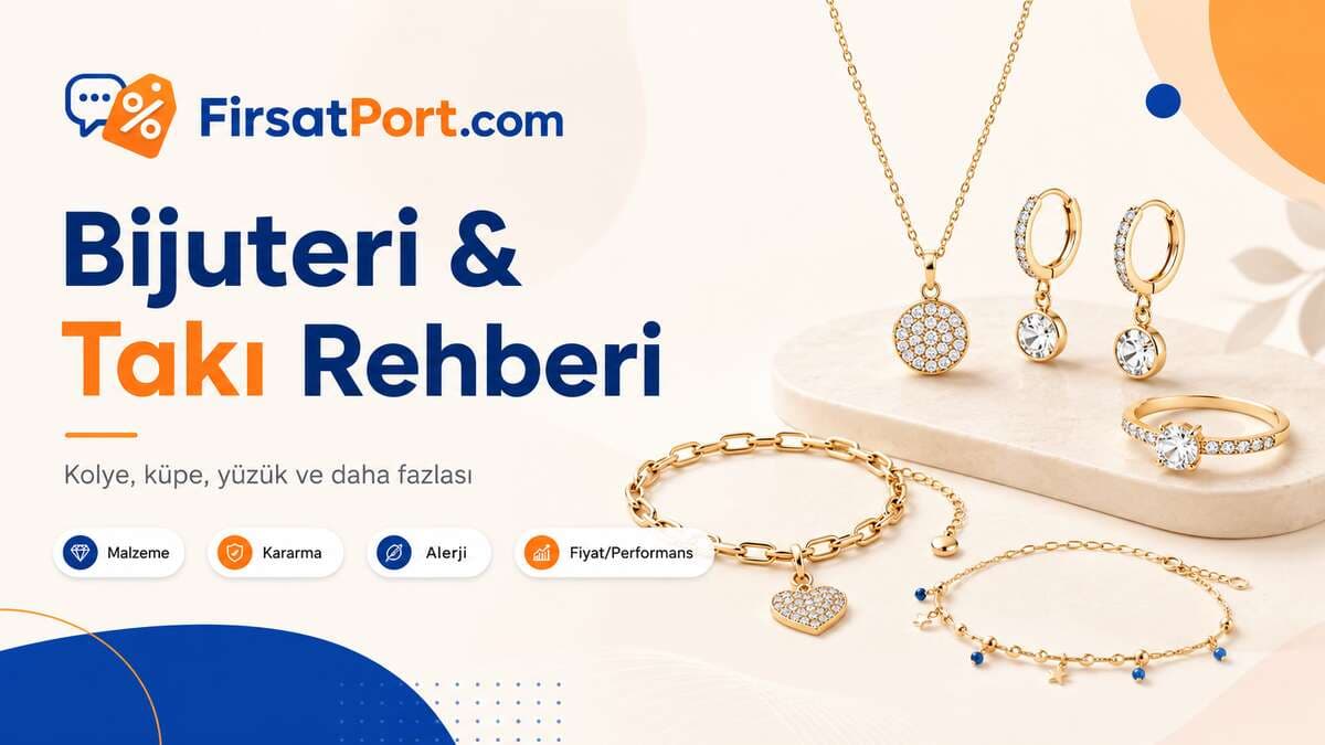 Bijuteri ve Fantezi Takı Rehberi: Kolye, Küpe, Bileklik, Yüzük, Kaplama ve Fiyat-Performans Seçimi
