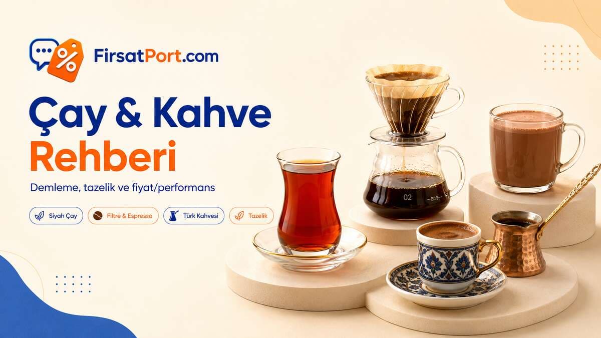 Çay, Kahve ve Sıcak İçecekler Rehberi: Lezzet, Demleme, İçerik, Ekipman ve Fiyat-Performans Seçimi