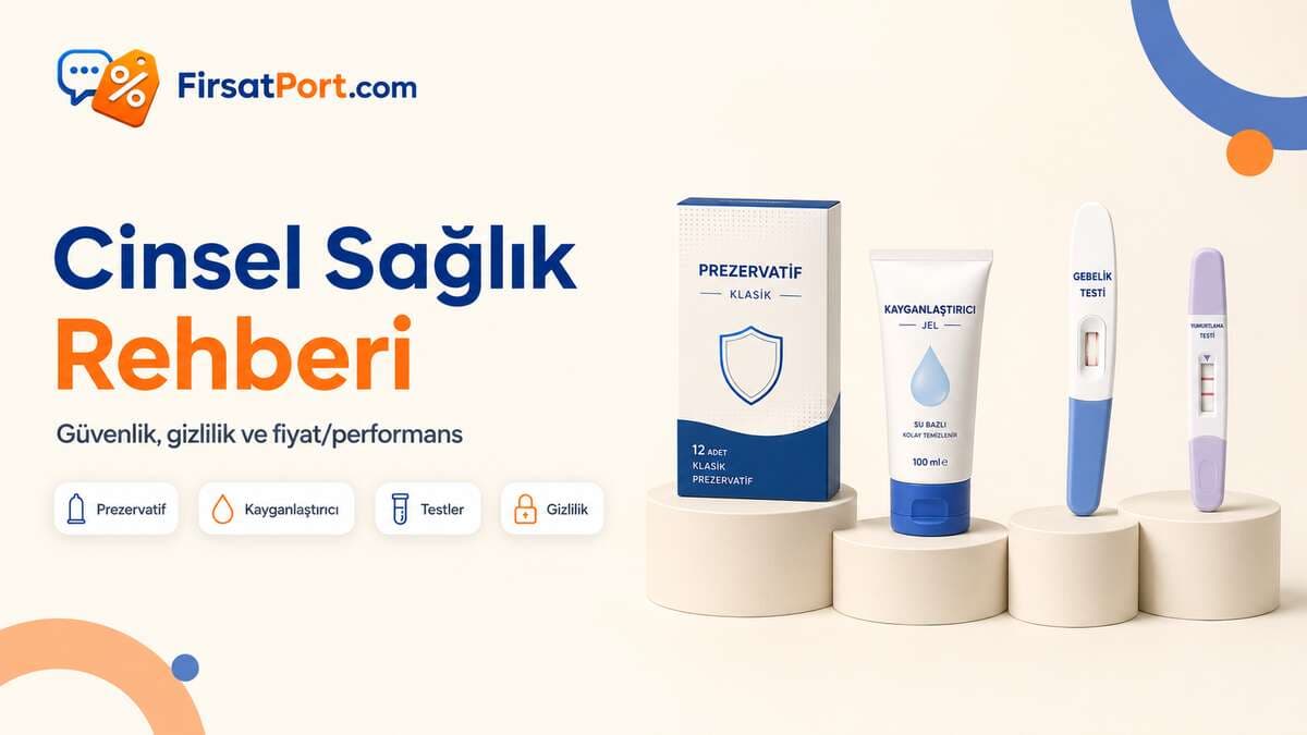 Cinsel Sağlık Ürünleri Rehberi: Prezervatif, Kayganlaştırıcı, Test Ürünleri, Hijyen ve Fiyat-Performans Seçimi
