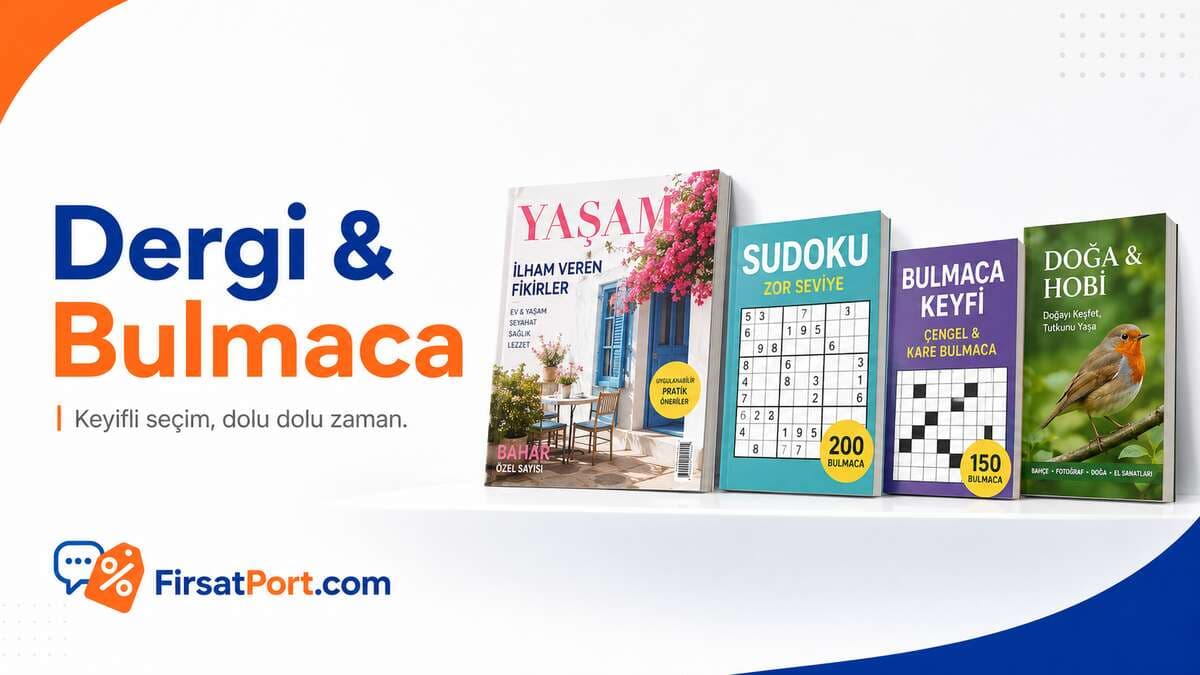 Dergi ve Bulmaca Alırken Nelere Dikkat Edilmeli?