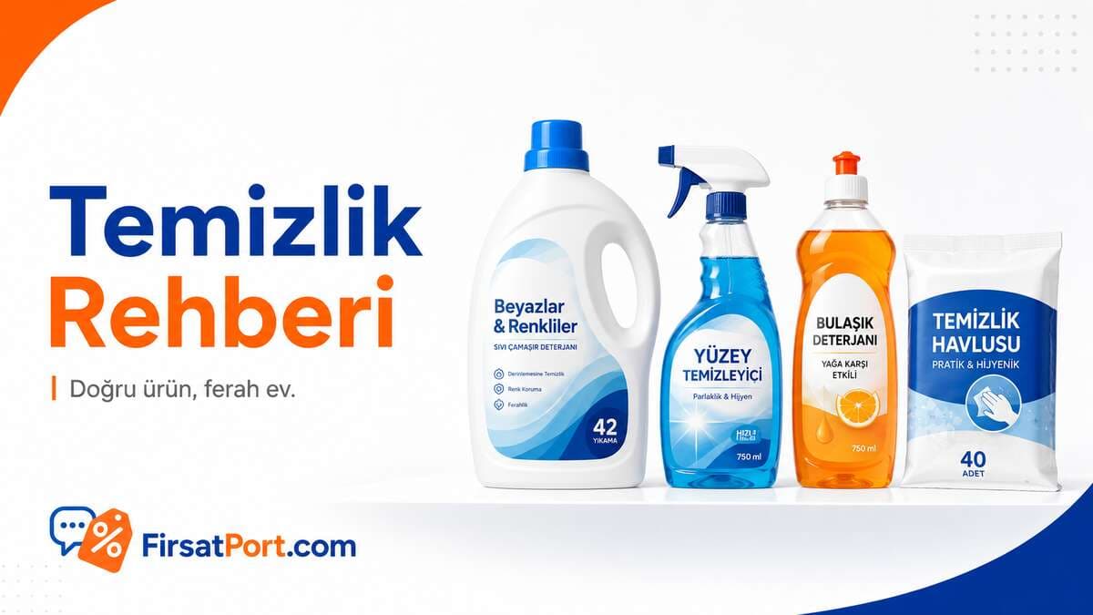 Temizlik Ürünlerinde Gerçek Fırsat: Büyük Paket mi, Doğru Ürün mü?