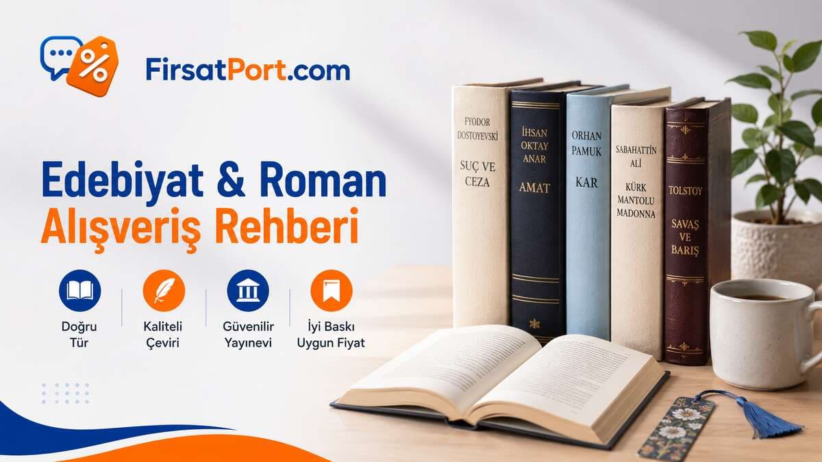 Edebiyat ve Roman Kitapları Alırken Nelere Dikkat Edilmeli?