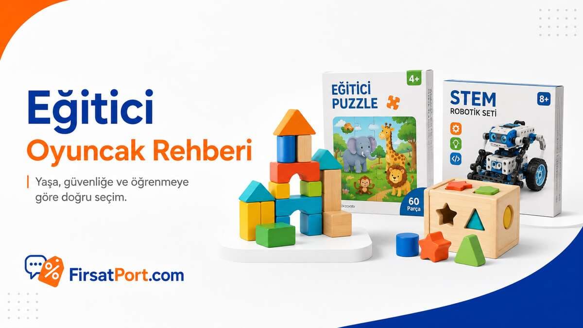 Eğitici ve Geliştirici Oyuncaklar Alırken Nelere Dikkat Edilmeli?