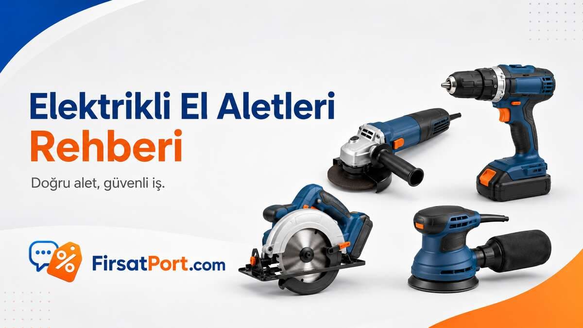 Elektrikli El Aletleri Alırken Nelere Dikkat Edilmeli?