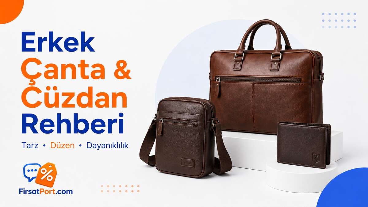 Erkek Çanta ve Cüzdan Rehberi: Sırt Çantası, Laptop Çantası, Postacı Çantası ve Cüzdan Seçimi