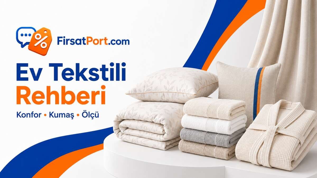Ev Tekstili Alışveriş Rehberi: Nevresim, Yorgan, Yastık, Havlu, Perde ve Halı Seçimi