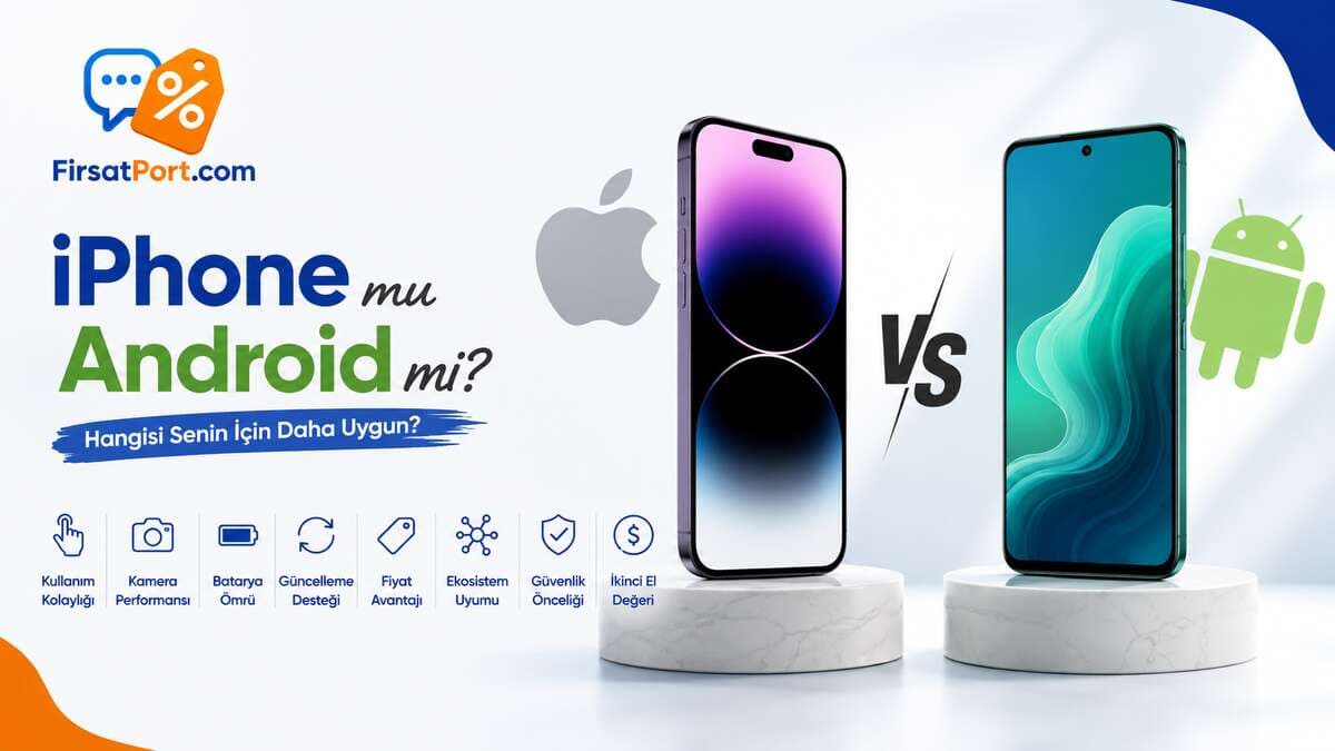 iPhone mu Android mi? Telefon Alırken Hangi Seçim Size Daha Uygun?