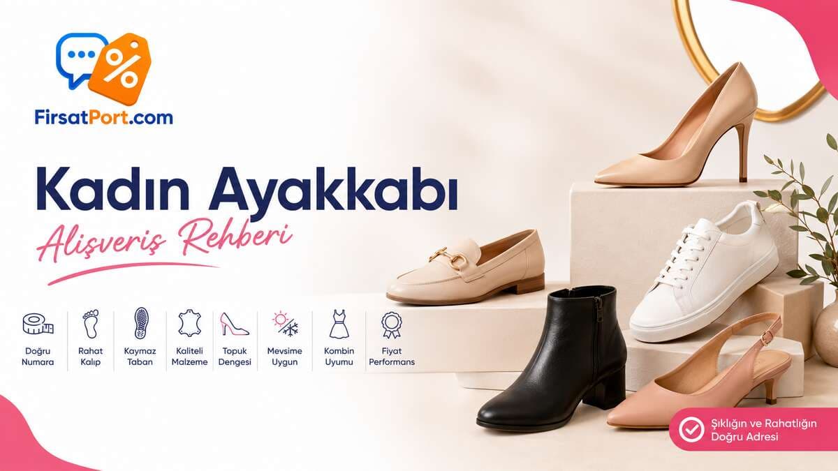 Kadın Ayakkabı Rehberi: Sneaker, Topuklu, Bot, Çizme ve Günlük Ayakkabı Seçerken Nelere Bakmalı?