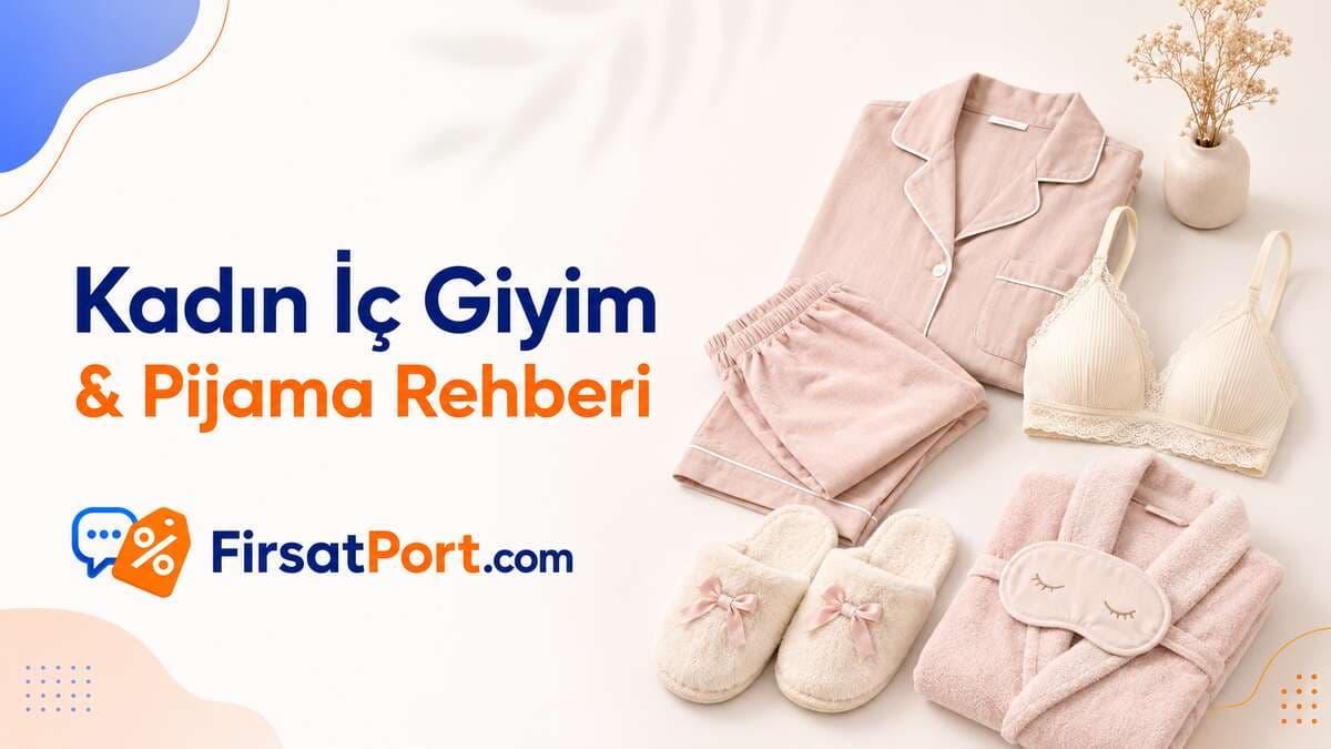 Kadın İç Giyim ve Pijama Rehberi: Sütyen, Külot, Atlet, Gecelik ve Pijama Seçerken Nelere Bakmalı?