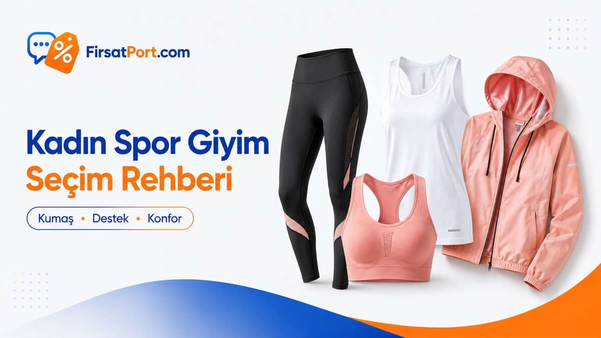 Kadın Spor Giyim Rehberi: Tayt, Spor Sütyeni, Tişört, Eşofman ve Outdoor Parçalar Nasıl Seçilir?