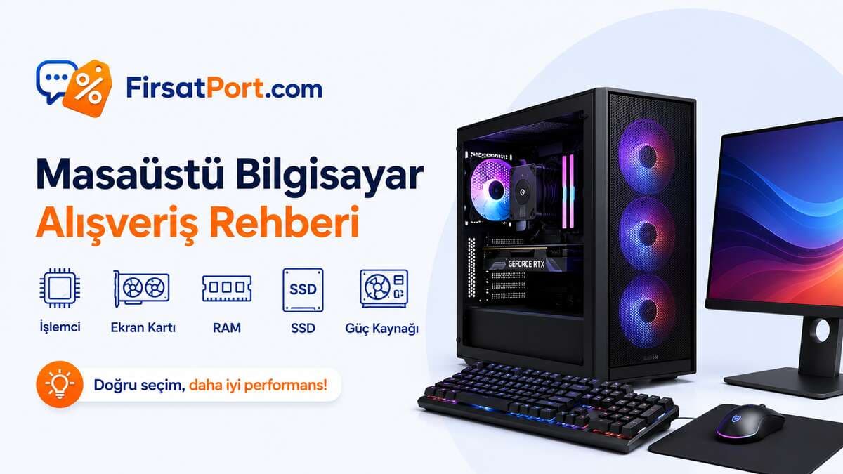 Masaüstü Bilgisayar Alırken Nelere Dikkat Edilmeli? Hazır Sistem, Mini PC ve Toplama PC Rehberi