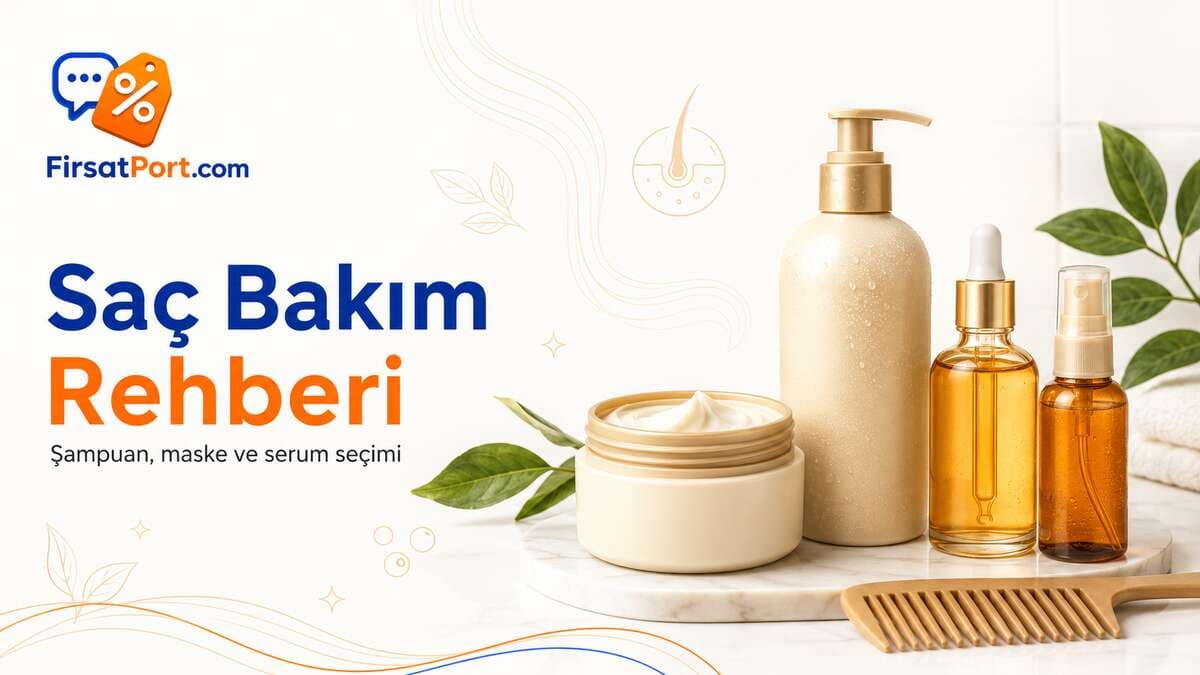 Saç Bakım Ürünleri Alışveriş Rehberi: Şampuan, Saç Kremi, Maske ve Serum Seçimi