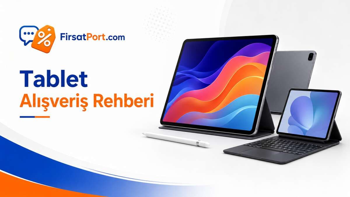 Tablet Alışveriş Rehberi: iPad, Android Tablet ve Çocuk Tableti Seçerken Nelere Bakmalı?