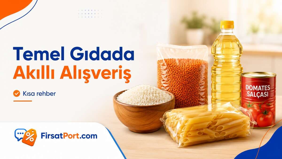 Süpermarket Temel Gıda Alışveriş Rehberi: Bakliyat, Un, Yağ, Makarna ve Erzak Seçerken Nelere Bakmalı?