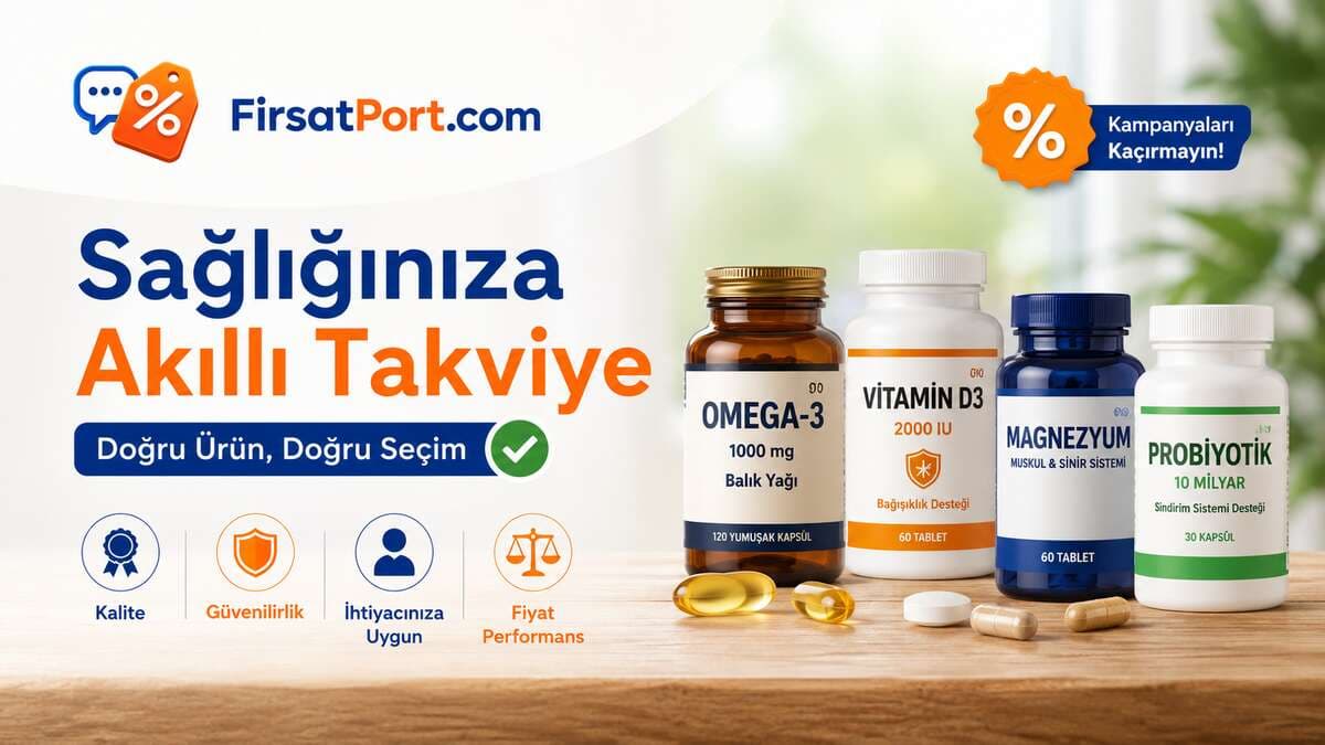 Vitamin ve Takviye Gıda Alırken Etiket Okumadan Sepete Atmayın