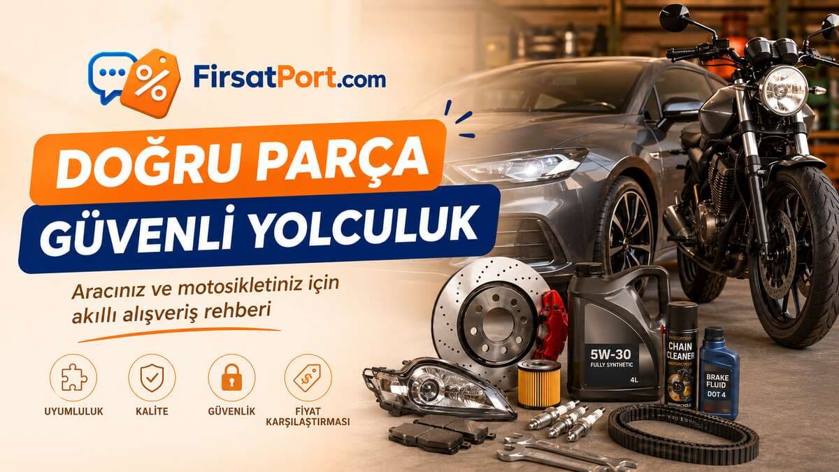 Otomotiv ve Motosiklet Yedek Parça Alışveriş Rehberi