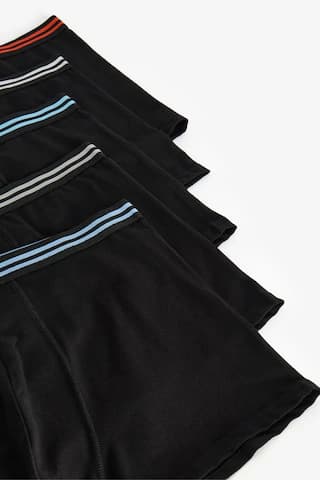 Penti Erkek Renkli Solid Black Çoklu Boxer