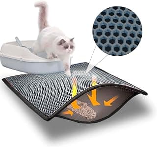 ByPet Elekli Kedi Kumu Paspası Küçük Boy (Gri)