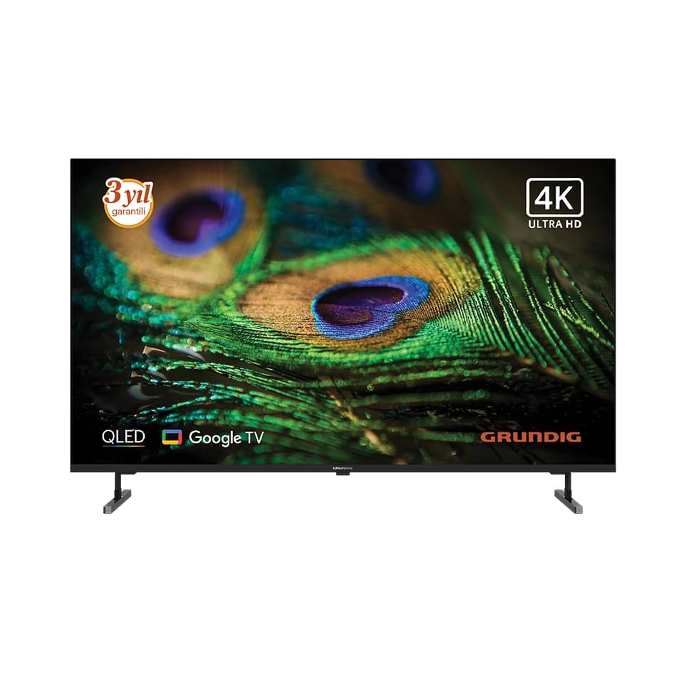 Grundig 55 GQ 750A 55" 139 Ekran 4K Ultra HD Uydu Alıcılı Google Smart QLED TV