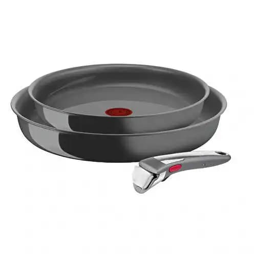 Tefal Renew Ingenio Ceramic Geri Dönüştürülebilir İndüksiyon Tabanlı 3 Parça Tava Seti