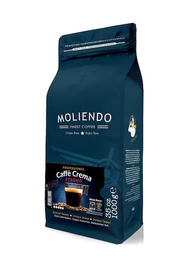 Moliendo Professional Caffe Crema Strong Çekirdek Kahve 1 KG