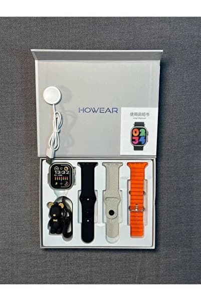 Wearfit Pro Watch 9 Ultra Hw 9 Ultra 2 Yükseltilmiş Tüm Telefonlara Uyumlu Amoled Ekran