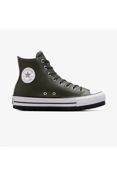 Converse Chuck Taylor All Star City Trek Unisex Yeşil Deri Bot