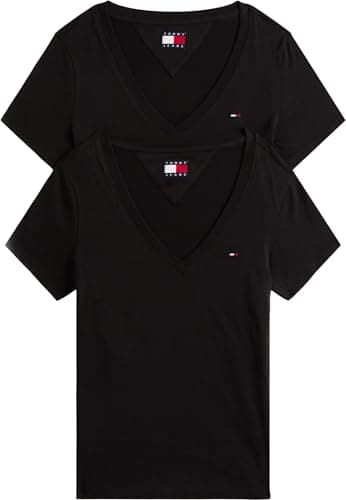 Tommy Jeans TJW 2PACK V-NECK TEE T-shirt Kadın
