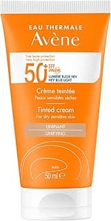 Avene-Crème Tinted Spf50+ 50 Ml Yeni Ürün | UVB/UVB/UVA'ya Karşı Çok Yüksek Koruma - Birleştirici ve Besleyici - Patentli TriAsorB™ ile - Suya Dayanıklı