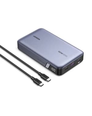 Ugreen 20.000 mAh 100W PD Hızlı Şarj Powerbank 2xUSB-C, 1xUSB-A, 25188