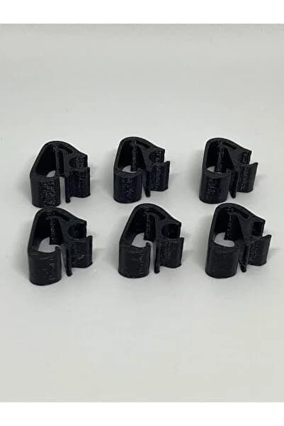 EREM STORE 3D Peugeot 3008/5008 - Citroen C5 Aircross - DS 7 - Opel Astra L Uyumlu Silecek Hortumu Tutucuları/Klipsleri (6 Adet)