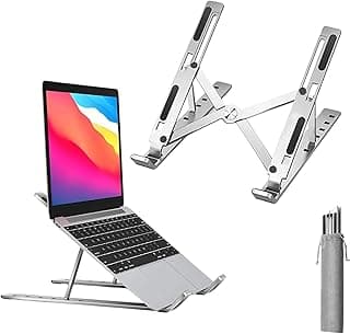 Laptop Yükseltici Metal Stand Ayarlanabilir Macbook Notebook Tablet Altlık Metal Dizüstü Bilgisayar Tutucu