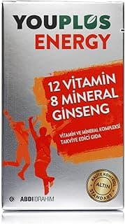 Youplus Energy 12 Vitamin ve 8 Mineral Kompleksi 30 Tablet