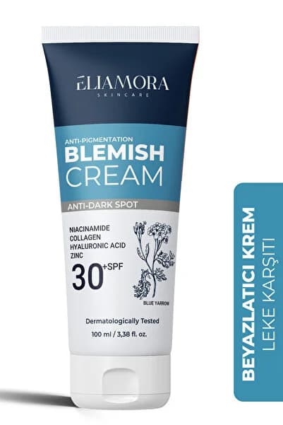 Cilt Beyazlatıcı Cilt Tonu Eşitleyici Leke Kremi Ton 30+Spf