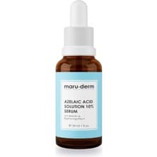 Maru.Derm Azelaik Asit Solüsyon %10 Cilt Bakım Serumu 30 Ml