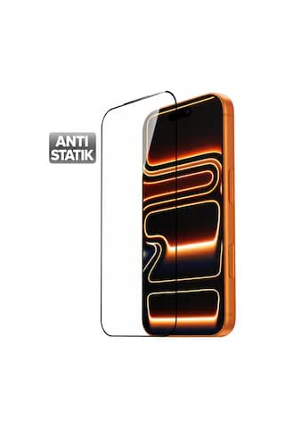 Apple iPhone 17 Pro Max Uyumlu Anti Statik Ekran Koruyucu Toz Tutmayan Kırılmaz Cam