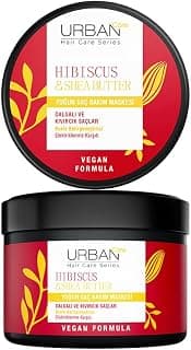 URBAN Care Twisted Curls Hibiscus & Shea Butter Kıvırcık ve Dalgalı Saçlara Özel Yoğun Saç Bakım Maskesi 230 ml- Vegan