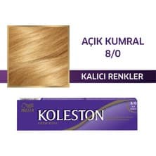 Wella Koleston Single Tüp Saç Boyası 8/0 Açık Kumral