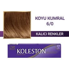 Wella Koleston Single Tüp Saç Boyası 6/0 Koyu Kumral