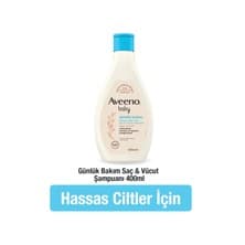 Aveeno Günlük Bakım Saç ve Vücut Şampuanı 400 ml
