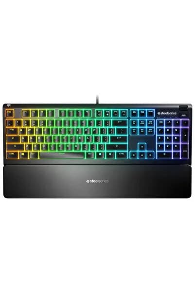 Apex 3 SSK64808 TR Q RGB Membrane Kablolu Gaming (Oyuncu) Klavye