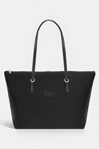 Housebags Kadın Siyah Shopper Çanta 217
