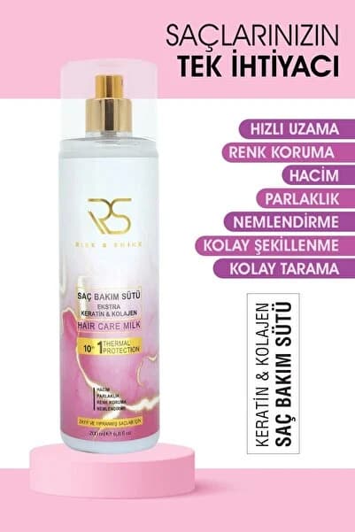 Keratin Kolajen Saç Bakım Sütü 200 ml
