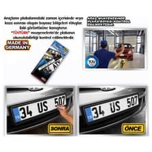 Automix Plaka Rötuş Kalemi Siyah Renkli Metal Kasa ile Kolay Kullanım ve Uzun Süreli Etki